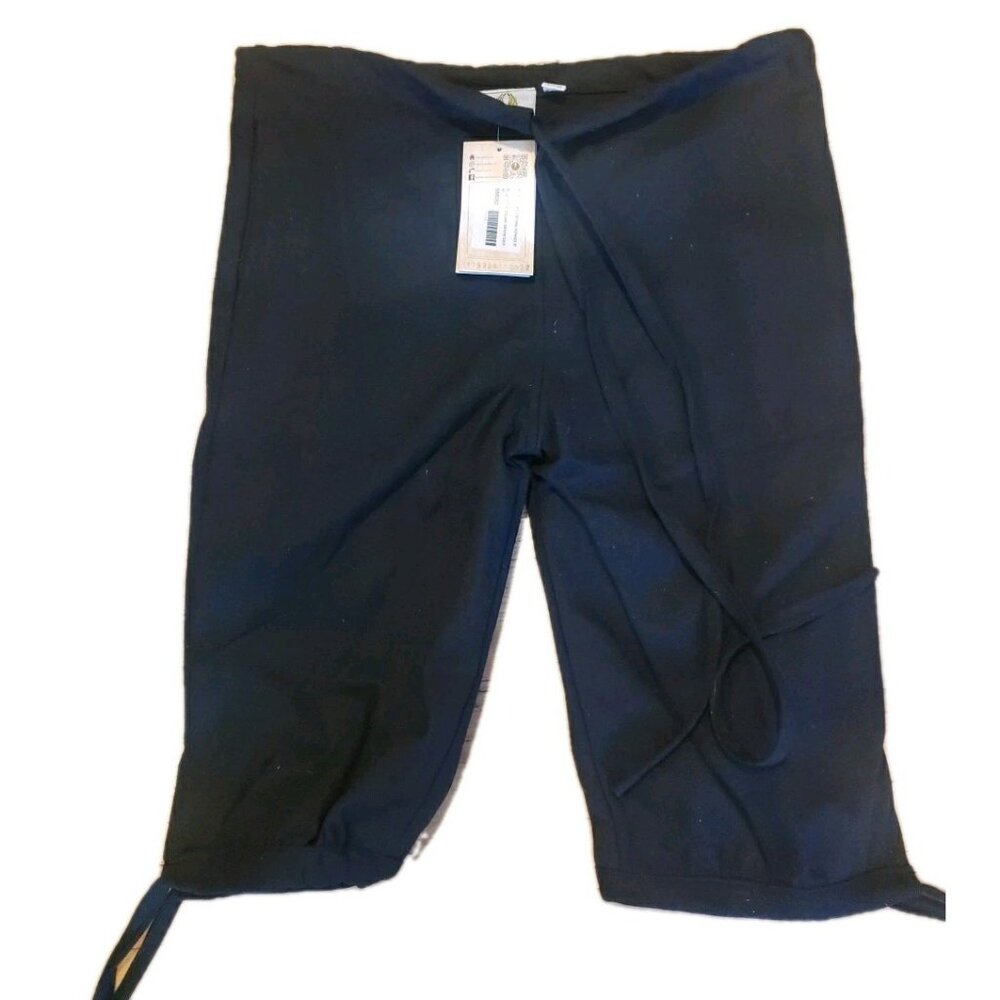 Mytholon Kilian Short Pants Black M Cotton Tie Waist Cuffs Cosplay Costume